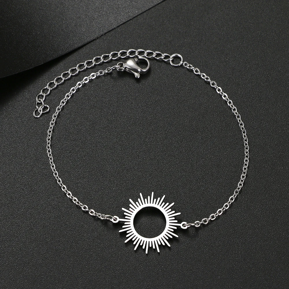 Stainless Steel Hollow Bracelets boho chic