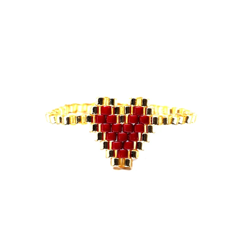 Heart & Eye Rings Boho Chic