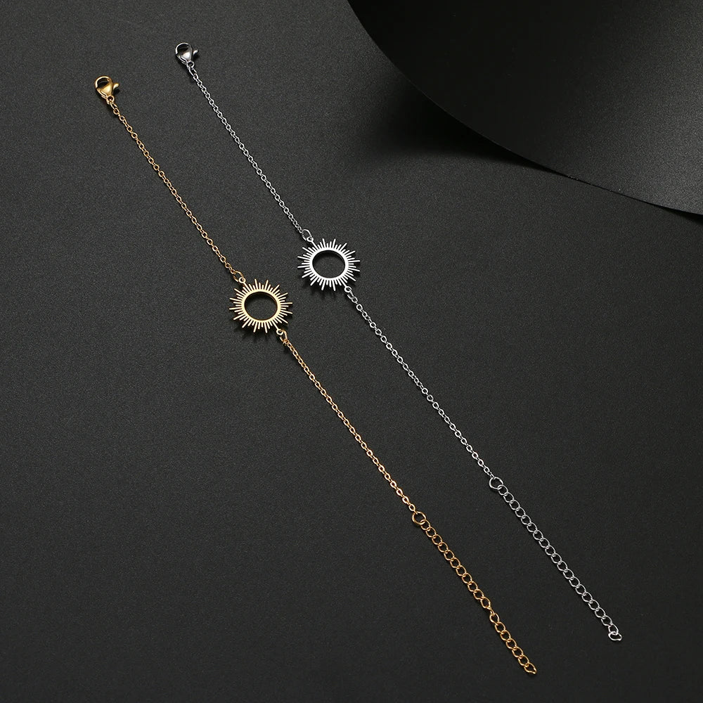 Stainless Steel Hollow Bracelets boho chic