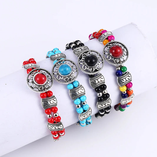 Handmade Tribal Stone Bracelet