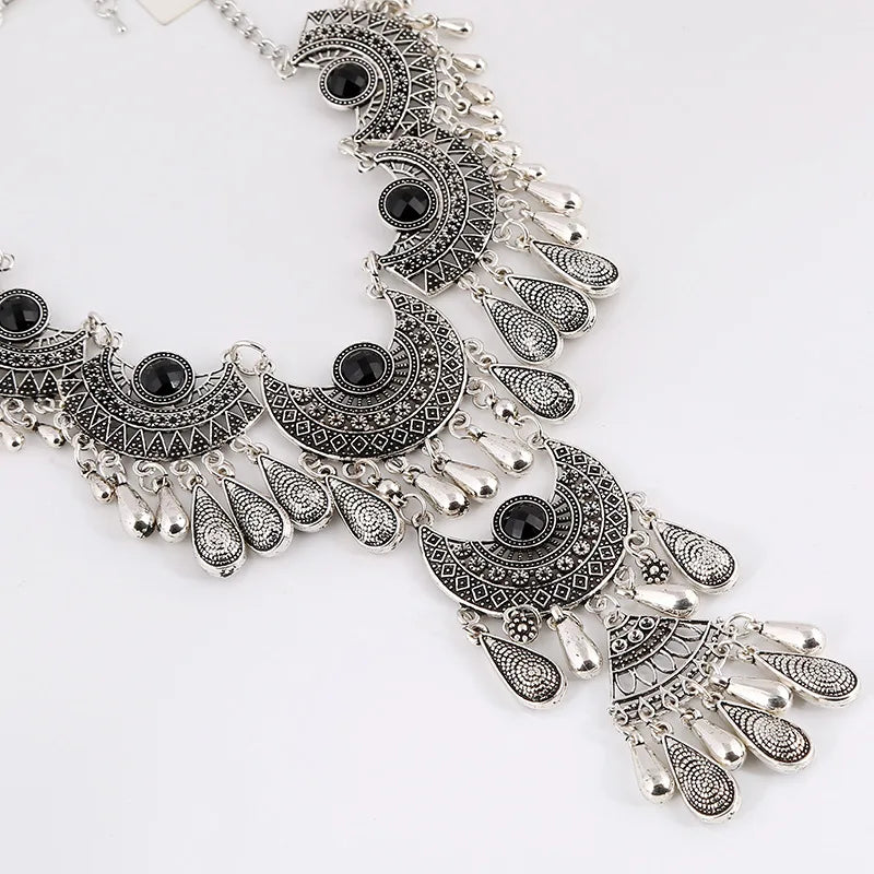 Vintage Tassel Maxi Jewelry Sets Boho chic