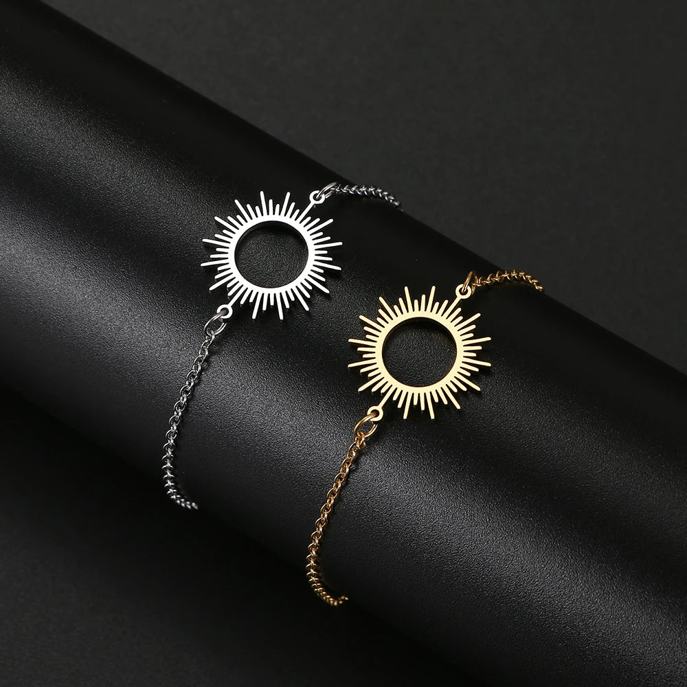 Stainless Steel Hollow Bracelets boho chic