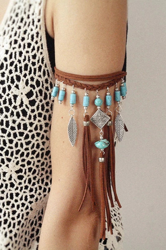 Turquoise Necklace, hand / head band