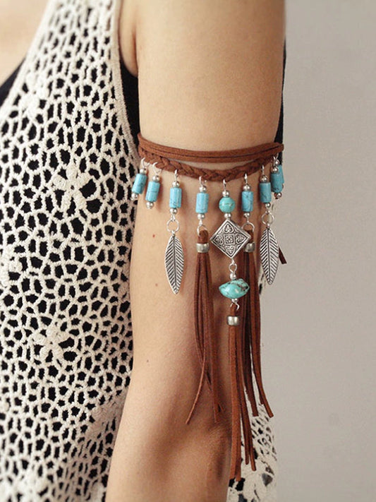 Turquoise Necklace, hand / head band