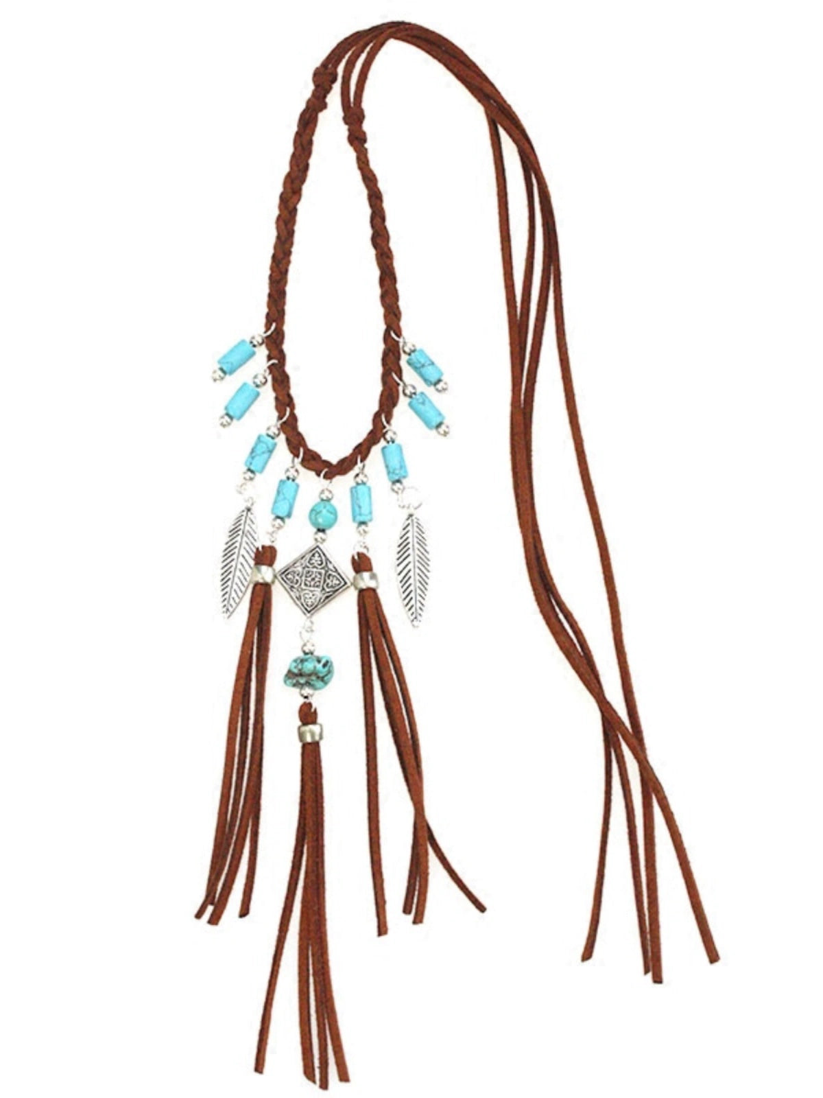 Turquoise Necklace, hand / head band