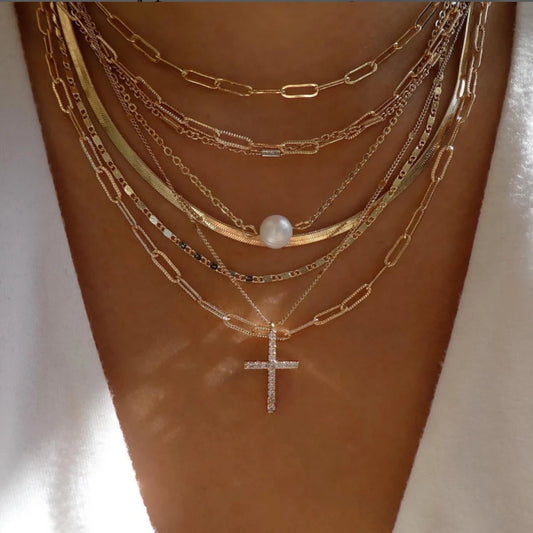Crystal Pendant Vintage Multiple Styles Necklace boho chic