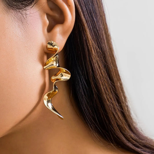Statement Irregular Drop Earrings
