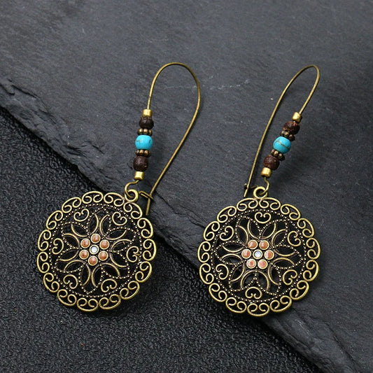 Vintage Big Ear Earrings boho chic lifestyle