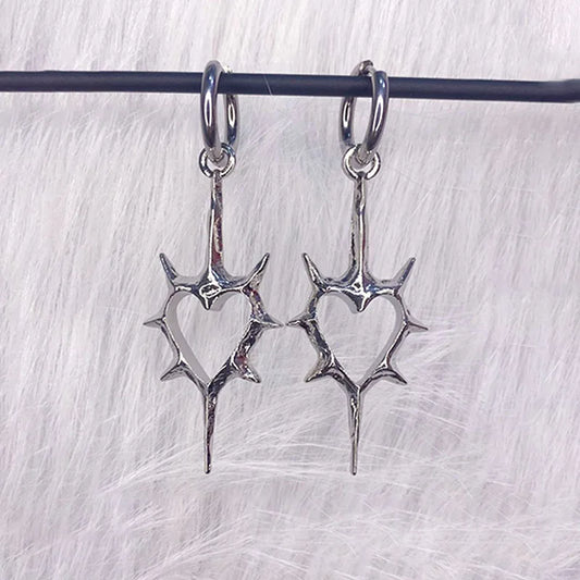 Thorn Heart Earrings