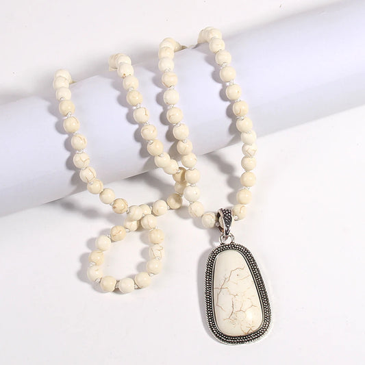 Handcrafted Boho Gemstone Necklace