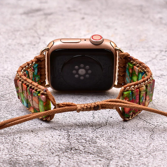 Vintage Beaded Boho Strap for Apple Watch