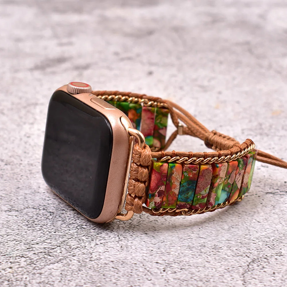 Vintage Beaded Boho Strap for Apple Watch