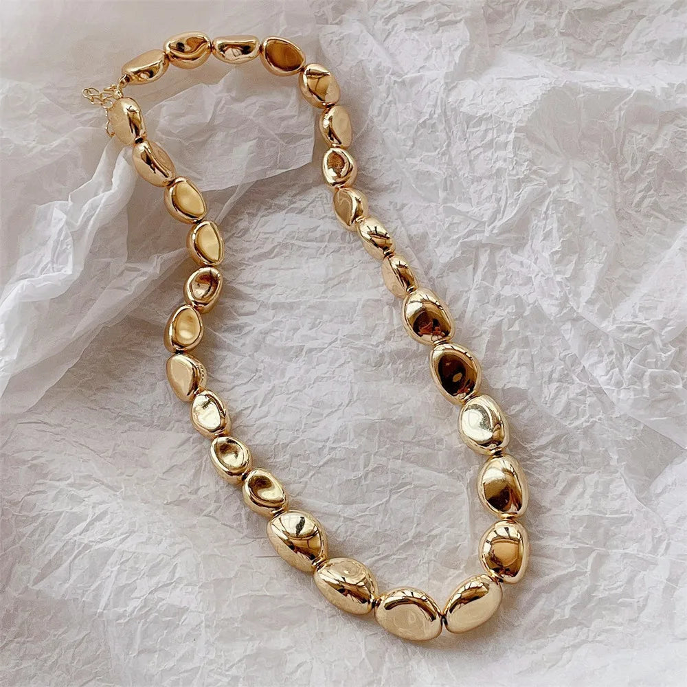 Pearl Chain Necklace boho chic