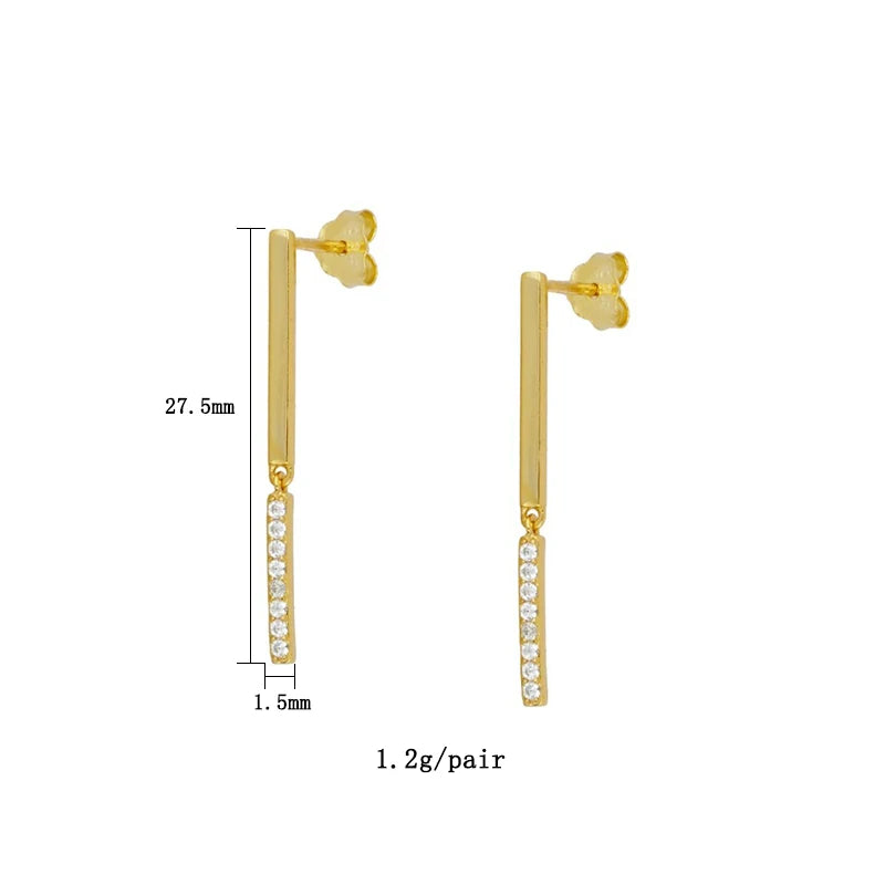Golden Bohemian Earring Stack