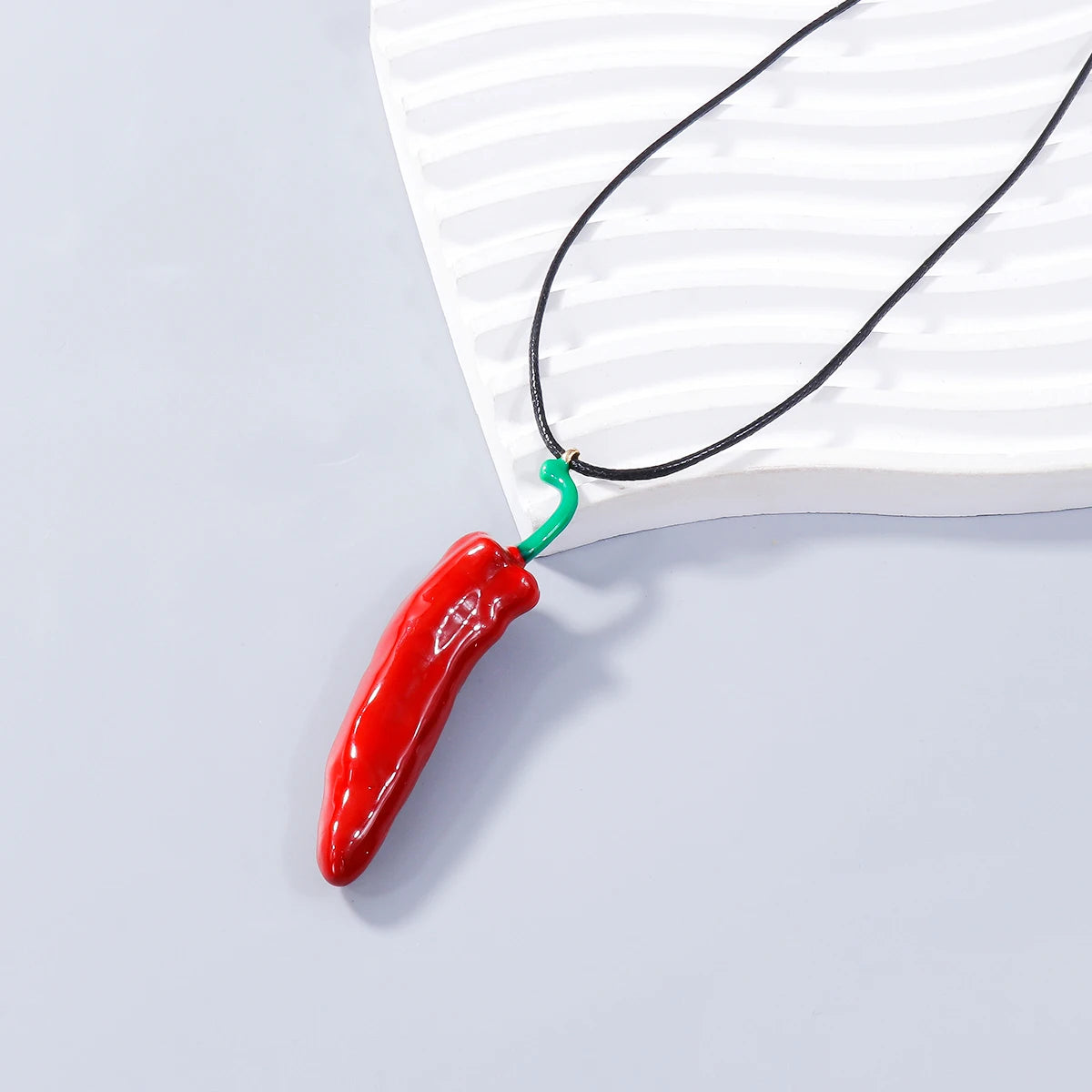 Pepper Pendant Rope Chains Necklace Boho Chic