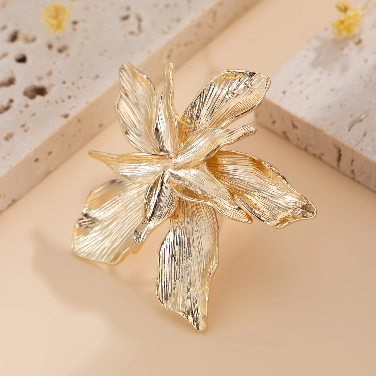 Boho Statement Flower Ring