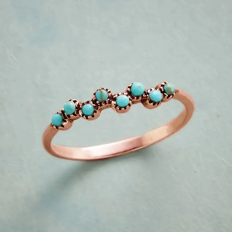 Turquoise Ring Free spirit boho jewelry