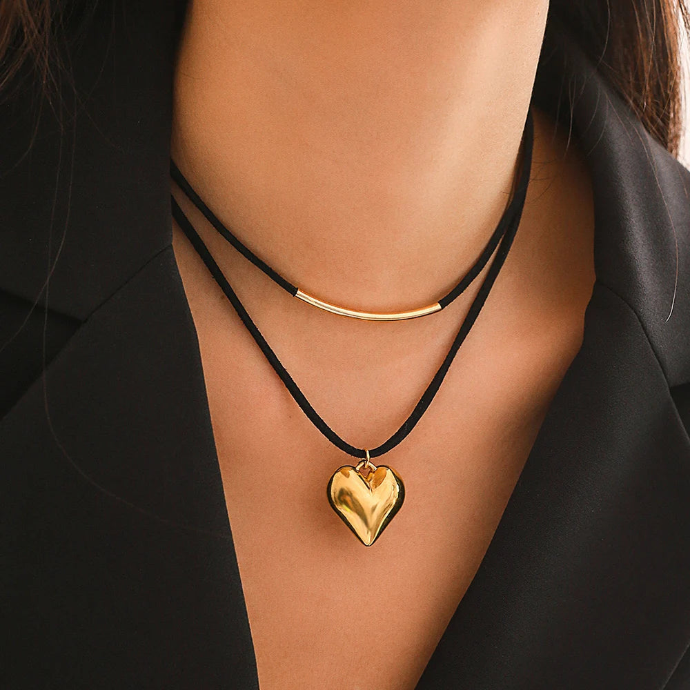 Multilayer Beads Chain Necklaces