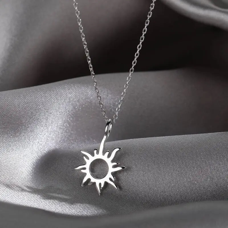 Crystal Moonstone Pendant Necklace boho chic free spirit