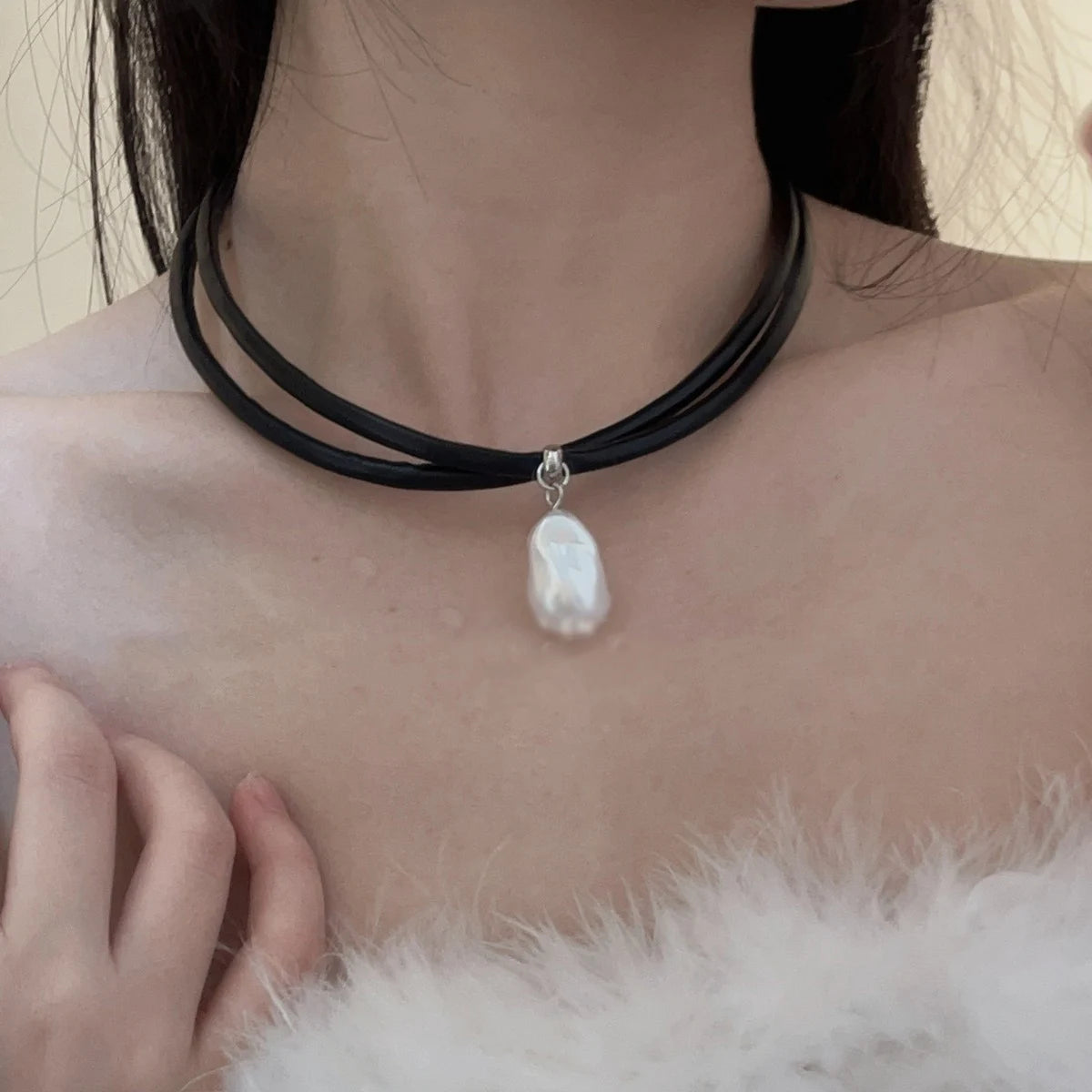 Multilayer Beads Chain Necklaces