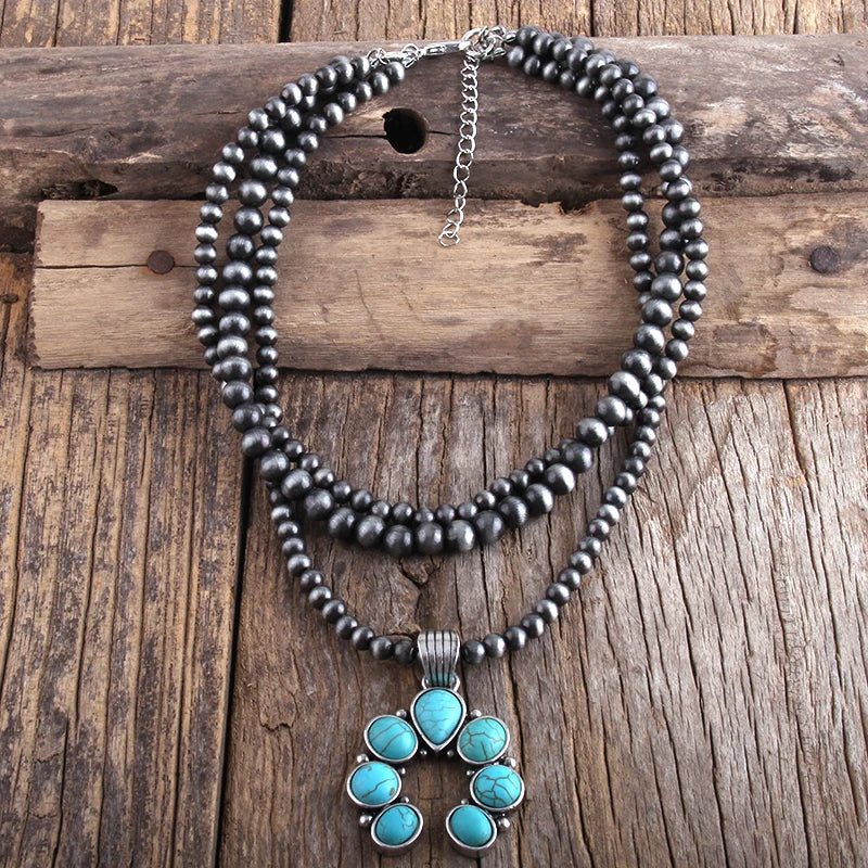 Layer Stones Necklaces