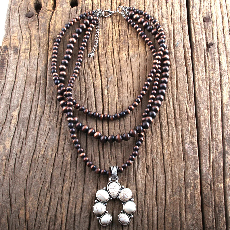Layer Stones Necklaces