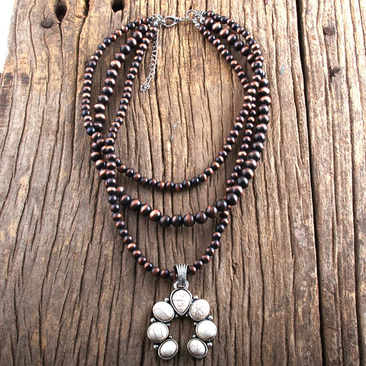 Layer Stones Necklaces