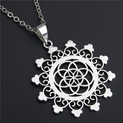 Flower Of Life Yoga Necklace