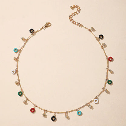 Crystal Stone Choker Necklace