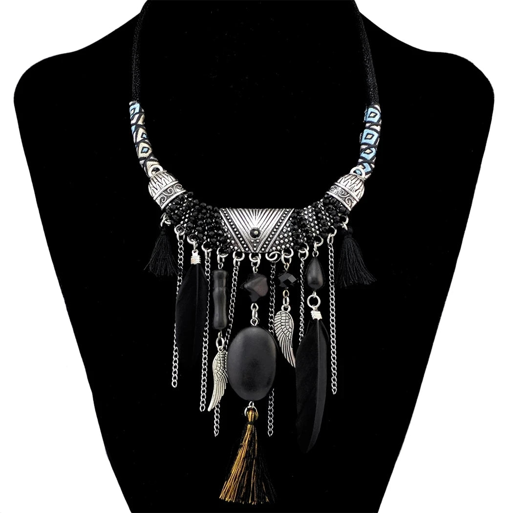 Vintage Long Tassel Necklaces