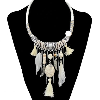 Vintage Long Tassel Necklaces