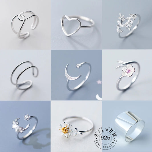 Cross Flower Rings