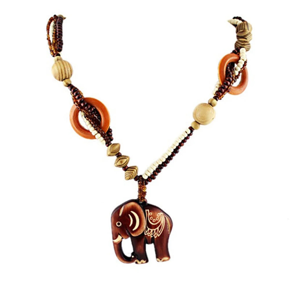 Elephant Necklace Free spirit Bohemian