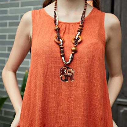 Elephant Necklace Free spirit Bohemian