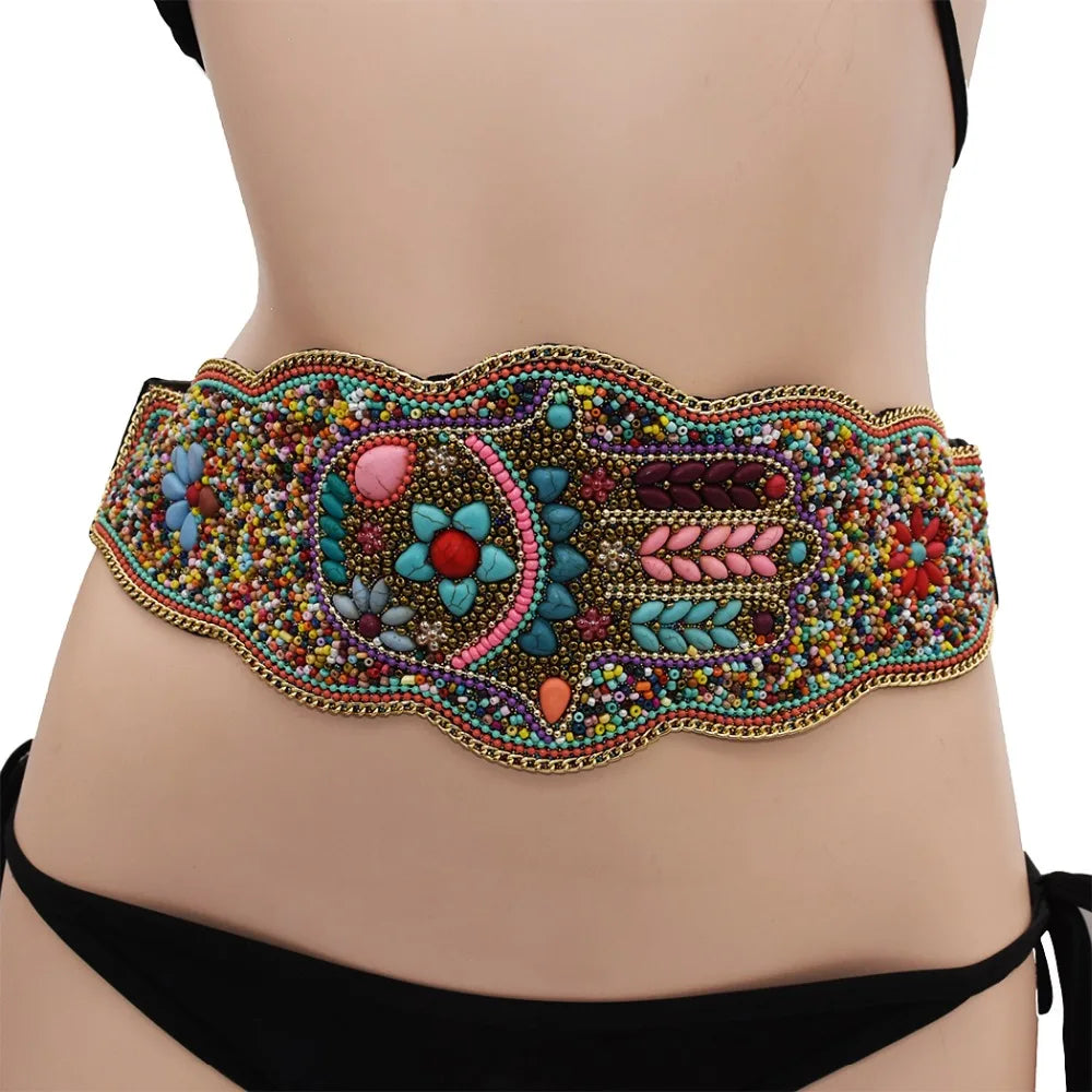 Gypsy Tribal  Waist Beads Girdle Waistband