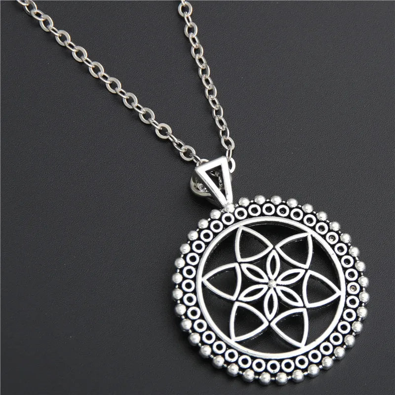 Flower Of Life Yoga Necklace