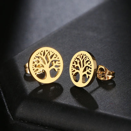 Tree Of Life Stud Earrings