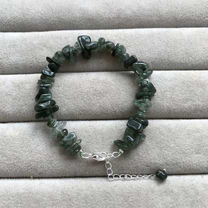 Natural Tourmaline Gravel Bracelets