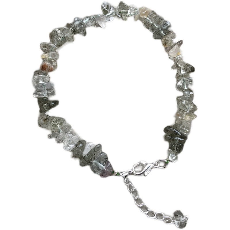 Natural Tourmaline Gravel Bracelets