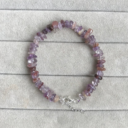 Natural Tourmaline Gravel Bracelets