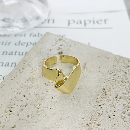 Molten Style Open Statement Ring