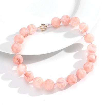 Bohemian Handmade Beaded Rope Necklace