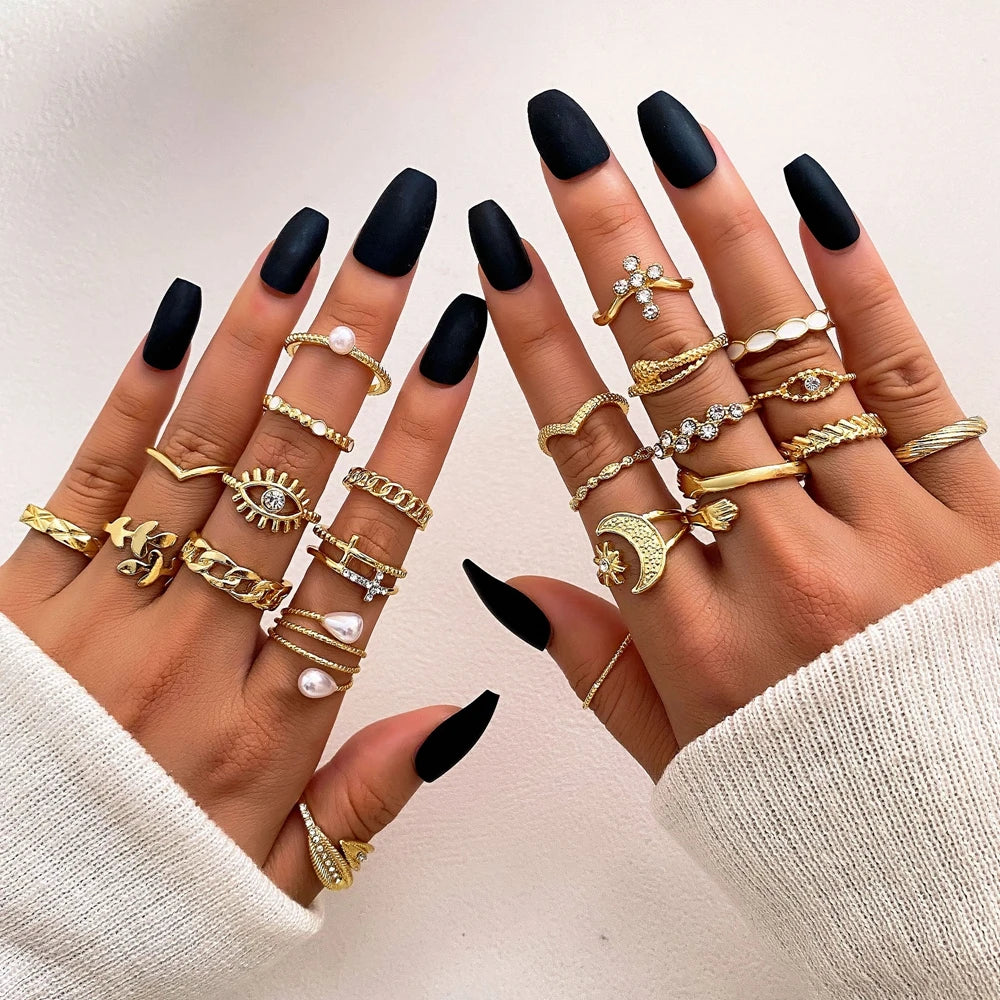 Multilayer Vintage Ring Boho chic 