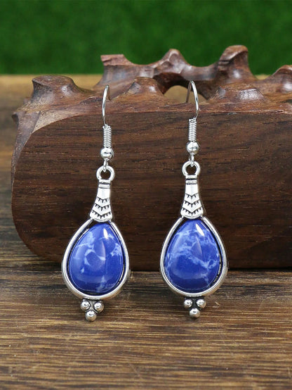 Boho-Chic Inlaid Pendant Set