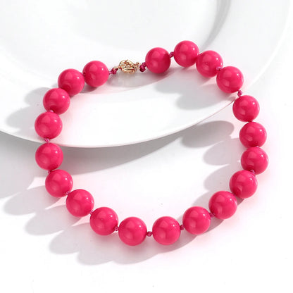 Bohemian Handmade Beaded Rope Necklace