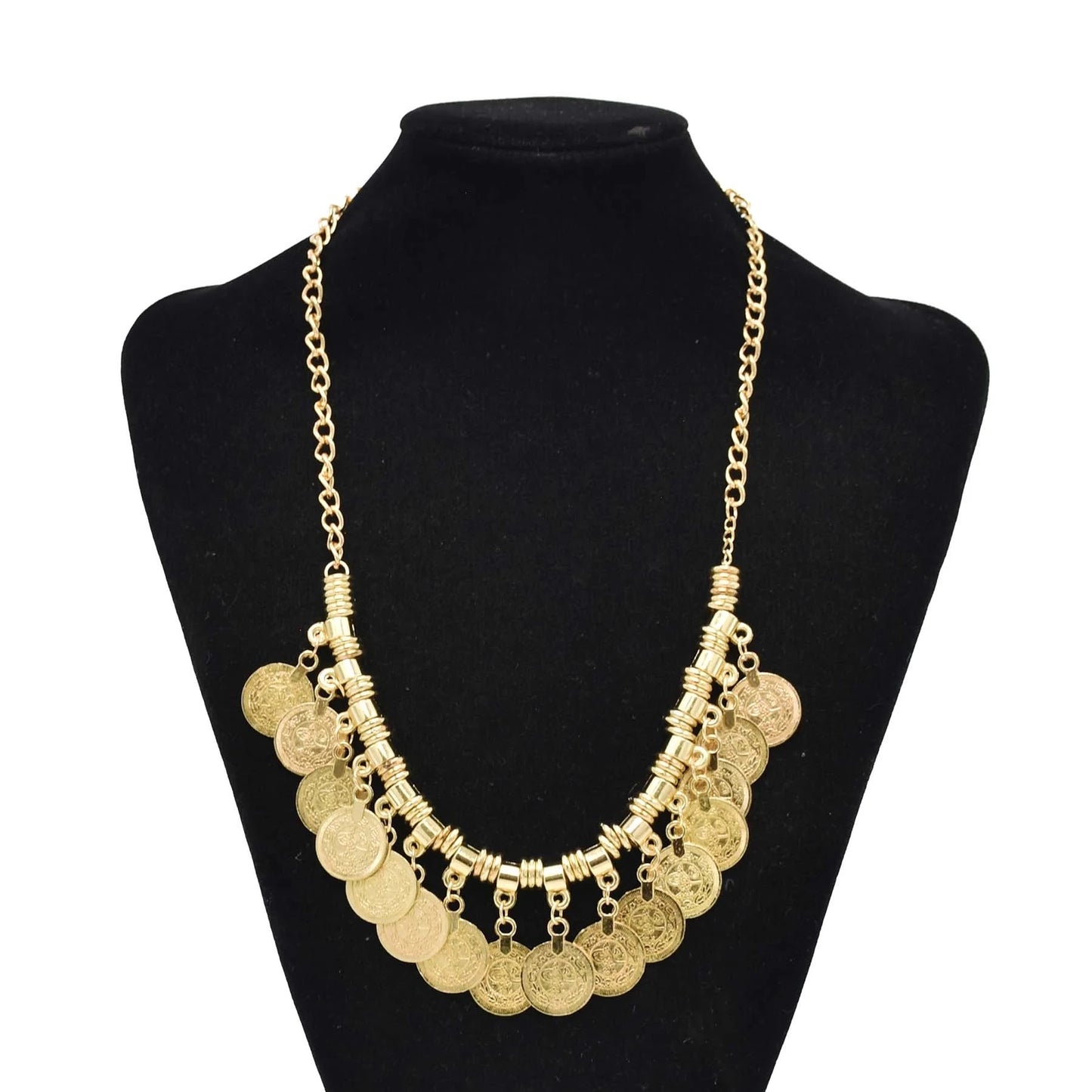 Vintage Ethnic Coins Necklace