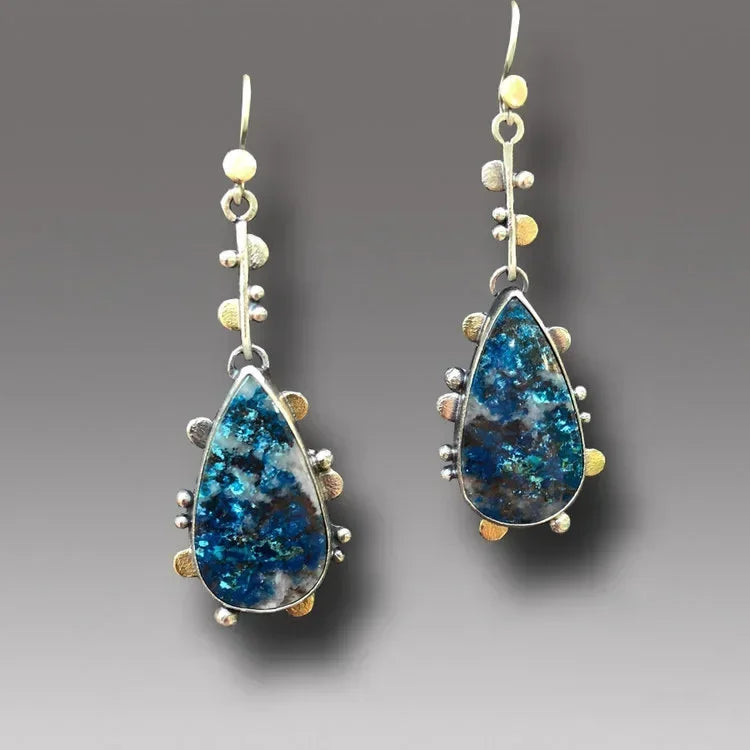 Vintage Ethnic Hook Pendant Earrings