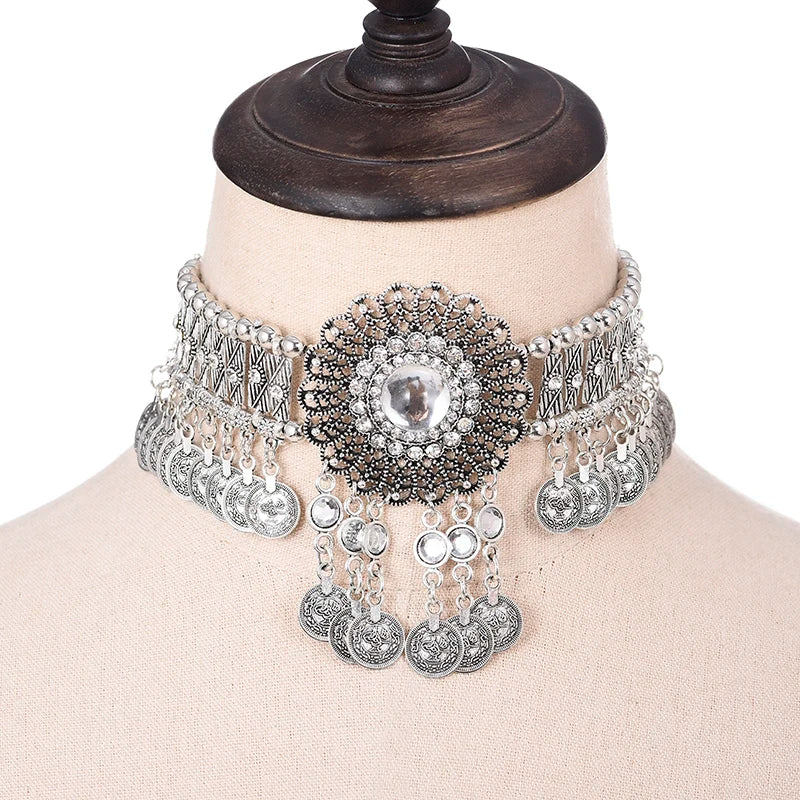 Vintage Collar Necklace boho chic free spirit