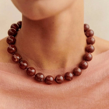 Bohemian Handmade Beaded Rope Necklace