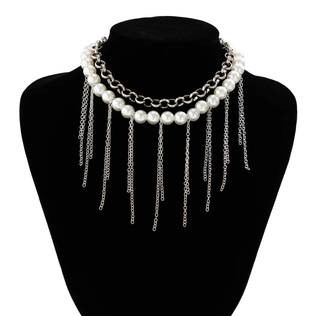 Vintage Tassel pearl Necklace